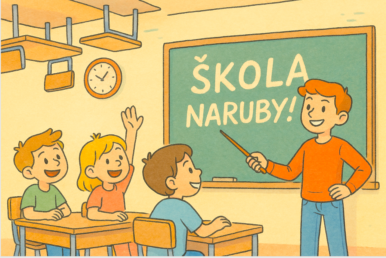 Škola naruby 2026